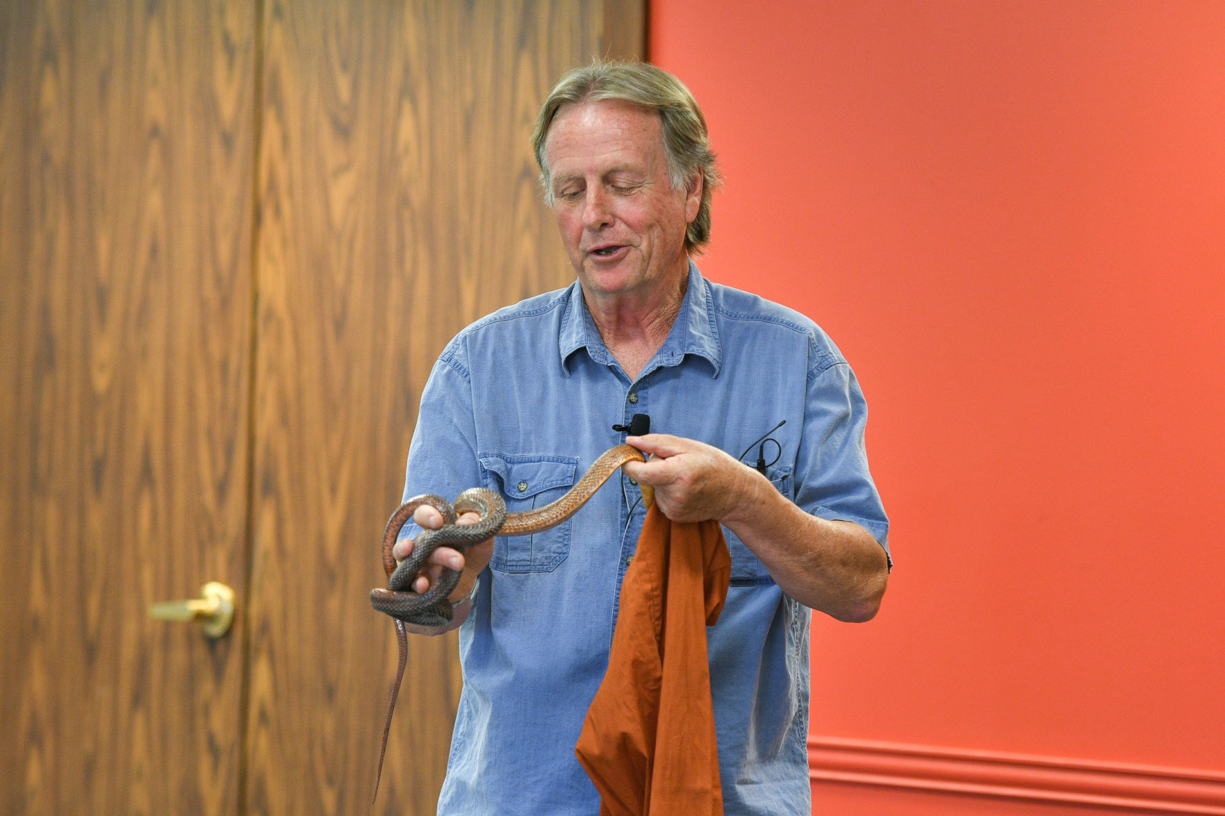 Snake Day at Clara B. Mounce Public Library